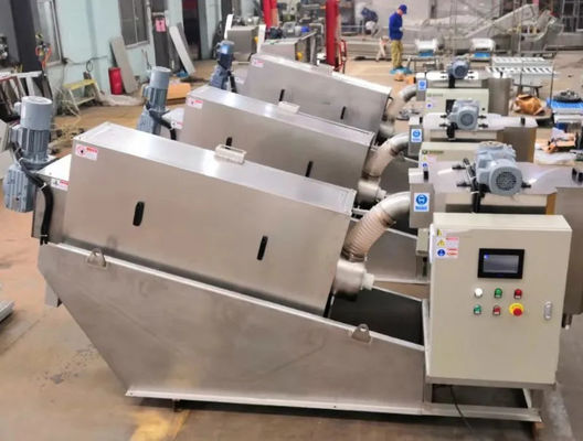 Paslanmaz Çelik Otomatik Spiral Pres Susuzlaştırma Makinesi