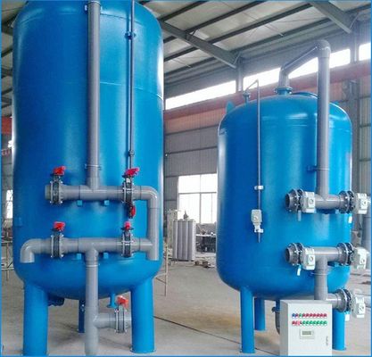 Karbon Çelik Aktif Karbon SS304 Multimedya Filtresi Geri Kazanılmış Su Arıtma