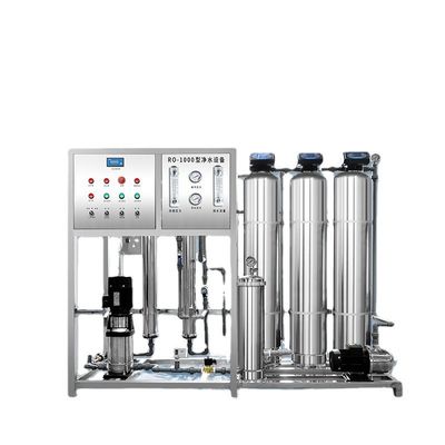 1T/H RO Reverse Osmosis Level5 Deiyonize Su Arıtma Ekipmanları Endüstriyel
