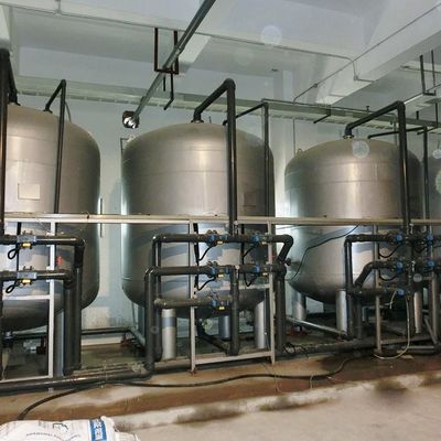 Kuvars Kumu Aktif Karbon Reçine için Multimedya SS304 Su Arıtma Filtre Tankı