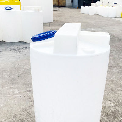 100L Yuvarlak Tabanlı PE Dozaj Kovası Pac/Pam Kimyasal Kanalizasyon Maddesi Karıştırma