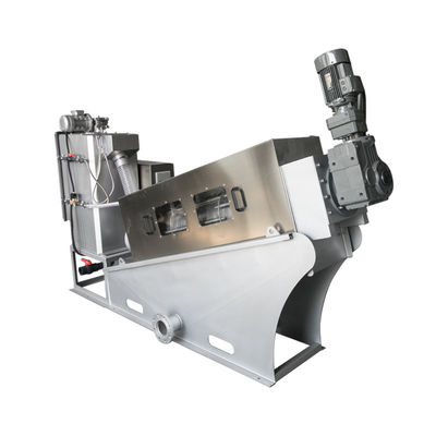 304 Paslanmaz Çelik Sarmal Çamur Susuzlaştırma Makinesi Vidalı Pres Endüstriyel Otomatik