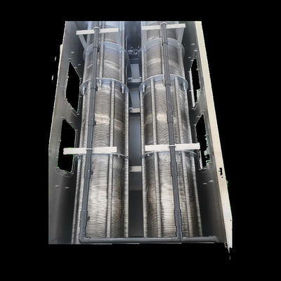 SS304 Vidalı Tip Çamur Kurutucu Mera Kanalizasyon Arıtma Otomatik 3m3/H