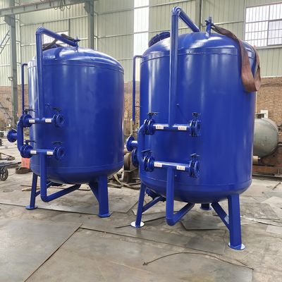 Sığ Kuvars Kumu Aktif Karbon Paslanmaz Çelik Filtre Otomatik Geri Yıkama