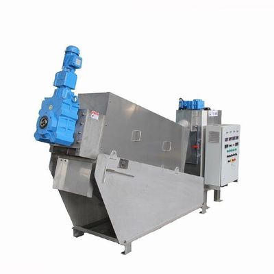 15m3/H spiral çamur susuzlaştırma makinesi gıda fabrikası çamur susuzlaştırma ekipmanı