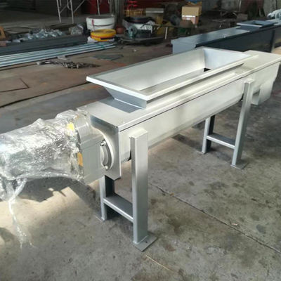 10t/h şaftsız vidalı konveyör 304 paslanmaz çelik çamur ve cüruf taşıma ekipmanı