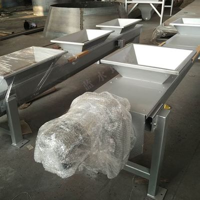 10t/h şaftsız vidalı konveyör 304 paslanmaz çelik çamur ve cüruf taşıma ekipmanı