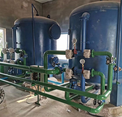 304 Paslanmaz Çelik Aktif Karbon Filtre Kanalizasyon Arıtma Ekipmanları Endüstriyel 2T / H