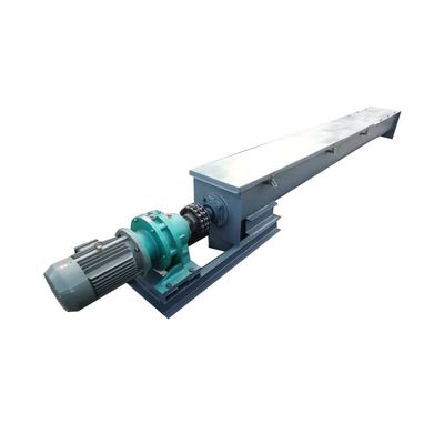 2m3/H karbon çelik vidalı konveyör Kömür Kül tahıl şaftsız spiral konveyör sistemi