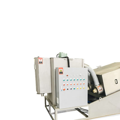 20m3/H Spiral Çamur Susuzlaştırma Makinesi Çiftlik Gübresi Çamur Arıtma Ekipmanları