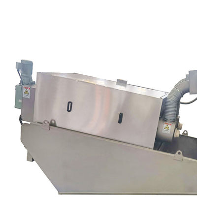 20m3/H Spiral Çamur Susuzlaştırma Makinesi Çiftlik Gübresi Çamur Arıtma Ekipmanları