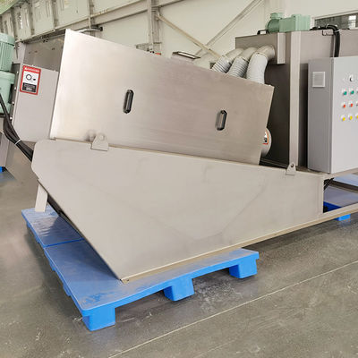 20m3/H Spiral Çamur Susuzlaştırma Makinesi Çiftlik Gübresi Çamur Arıtma Ekipmanları