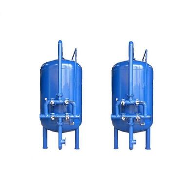 30m3/H Karbon Çelik Aktif Karbon Filtre Nehir Yeraltı Suyu Sığ Kum Multimedya Filtresi