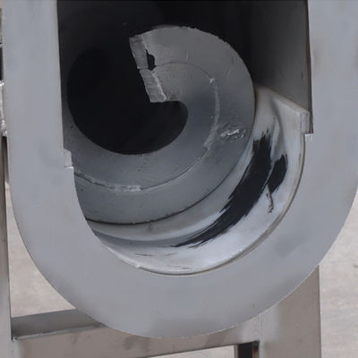 U Oluklu Milsiz Vidalı Konveyör Yetiştiriciliği Tekstil Fabrikası Çamur Spiral Konveyörü