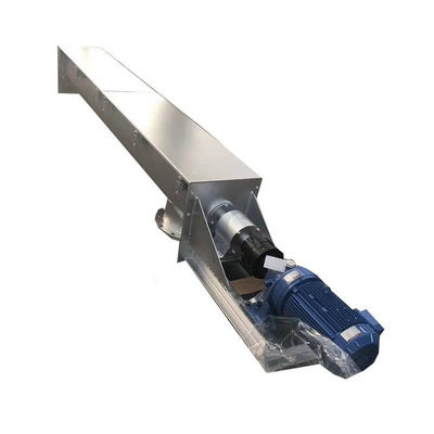 Karbon Çelik Çamur Vidalı Konveyör Kuru Toz Endüstriyel Spiral Taşıma
