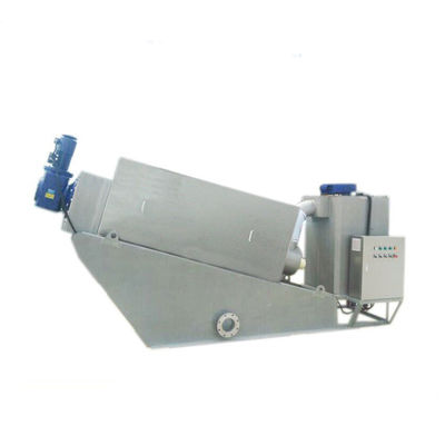 Kanatlı Ördek Domuz Dışkı için Endüstriyel Volute Çamur Susuzlaştırma Makinesi