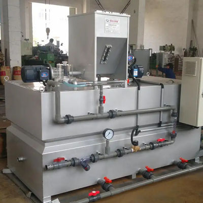 Üç Hazneli Entegre Otomatik Dozajlama Sistemi PH Düzenleyici Yavaş Ayırıcı Madde