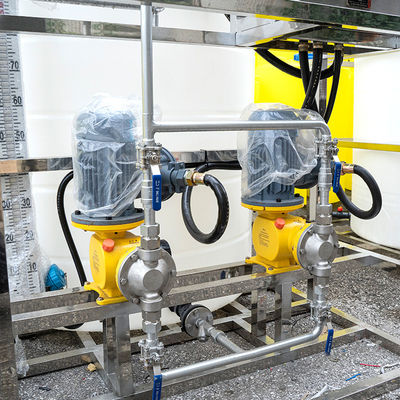 PAC / PAM Otomatik Dozajlama Sistemi PE Klorik Asit Alkali Dioksit