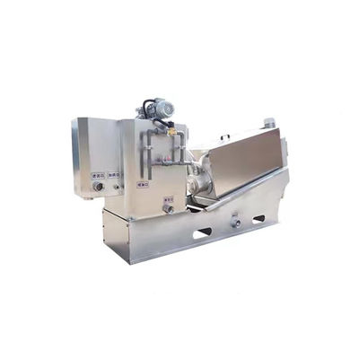 Tam Otomatik Vidalı Tip Çamur Susuzlaştırma Makinesi Katı Sıvı Ayırma