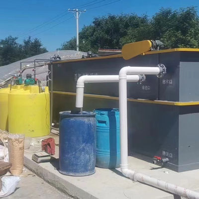 100m3 Karbon Çelik Çözünmüş Buhar Flotasyon Makinesi Evsel Kanalizasyon Arıtma