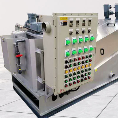 Tarımsal Vidalı Pres Çamur Susuzlaştırma Makinesi Paslanmaz Çelik