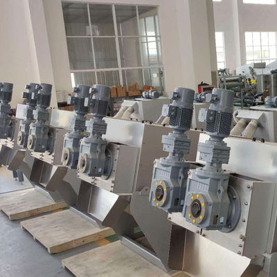 Tarımsal Vidalı Pres Çamur Susuzlaştırma Makinesi Paslanmaz Çelik