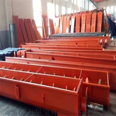 304 Paslanmaz Çelik Tarımsal Vidalı Konveyör Karbon Çelik Şaftsız Besleyici