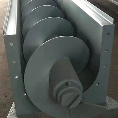 Yüksek Sıcaklık Dayanımı Şaftsız Vidalı Konveyör Paslanmaz Çelik