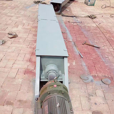 Yüksek Sıcaklık Dayanımı Şaftsız Vidalı Konveyör Paslanmaz Çelik