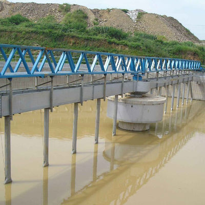 304 Paslanmaz Çelik Köprü Tarzı Çamur Kazıyıcı Makinesi Hava Yüzdürme Tankı Çamur Kazıyıcı