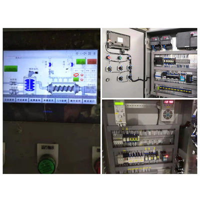 Vidalı Pres Çamur Susuzlaştırma Ekipmanları Otomatik Kıvrımlı Susuzlaştırma Makinesi