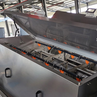 Vidalı Pres Çamur Susuzlaştırma Ekipmanları Otomatik Kıvrımlı Susuzlaştırma Makinesi