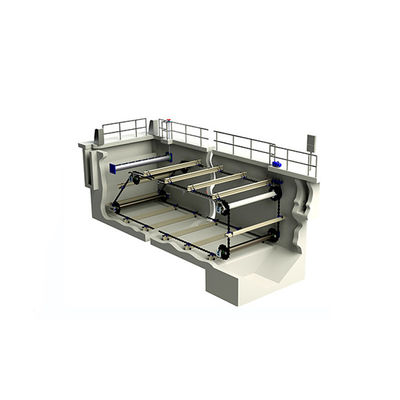 Sedimentasyon Tankı için SS Zincir Çekiş Çamur Kazıyıcı Zincir Plaka Çamur Kazıyıcı