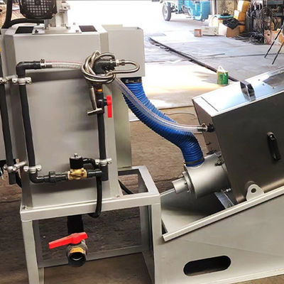 Tam Otomatik Paslanmaz Çelik Spiral çamur kurutucu sistemi 2.23kw 380Volt