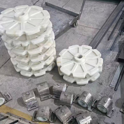 PLC Kontrollü Metalik Olmayan Çamur Sıyırıcı Sistemi Zincir Plakalı Cüruf Sıyırıcı 1-18m