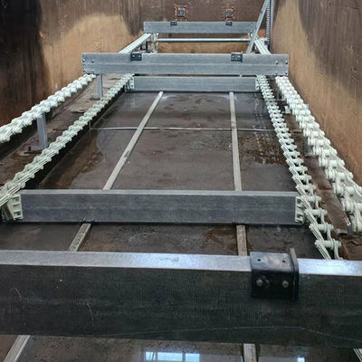 PLC Kontrollü Metalik Olmayan Çamur Sıyırıcı Sistemi Zincir Plakalı Cüruf Sıyırıcı 1-18m