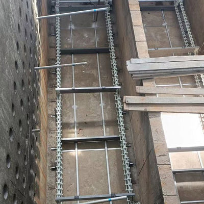 PLC Kontrollü Metalik Olmayan Çamur Sıyırıcı Sistemi Zincir Plakalı Cüruf Sıyırıcı 1-18m