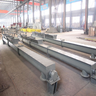 Paslanmaz Çelik Burgu Spiral Granüler Malzeme Toz Vidalı Konveyör Yüksek Verimlilik