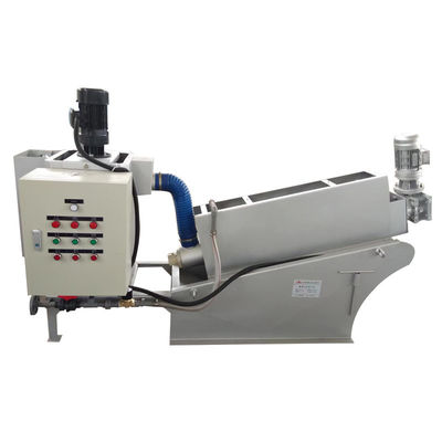 Çamur Susuzlaştırma Atıksu Arıtma için 8kg / H Volute Çamur Kurutucu Sistemi
