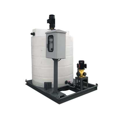 Dolaşan Soğutma Suyu Sabitleyici için Enerji Tasarruflu 2000L / H PE Pıhtılaştırıcı Dozajlama Sistemi