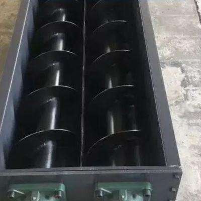 Boyama Kanalizasyon Arıtma için 5t / H SS316 Çamur Burgu Milsiz Vidalı Bantlı Konveyör