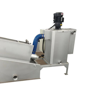 Atık Su Arıtma Çamuru Susuzlaştırma Makinesi Çok Vidalı Pres 1-2500kgs / H