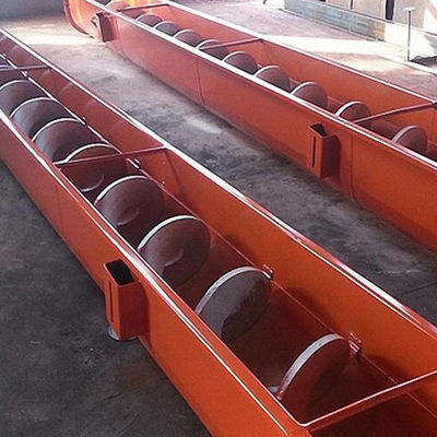 SUS304 Kömür Ezilmiş Kireç Kumu Taşımacılığı İçin Susuzlaştırma Çamuru Helezon Konveyörü