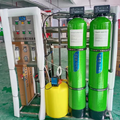 İçme için ISO9001 500lph Reverse Osmosis Su Arıtma Sistemi Ekipmanları