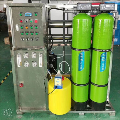 İçme için ISO9001 500lph Reverse Osmosis Su Arıtma Sistemi Ekipmanları