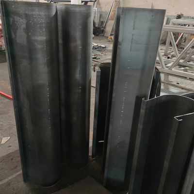 Karbon Çelik Şaftsız Spiral Konveyör Ayarlanabilir Hız Özelleştirilmiş 1 ~ 100m