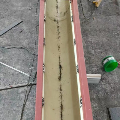 Karbon Çelik Şaftsız Spiral Konveyör Ayarlanabilir Hız Özelleştirilmiş 1 ~ 100m