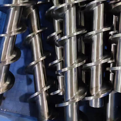 Toz için eğimli çimento spiral paslanmaz çelik vida taşıyıcı