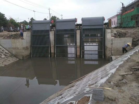 Nehir Pompa İstasyonu İçin Kullanılan Su Koruma Mekanik Bar Ekranı