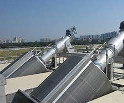 Döner Tambur Tipi Mekanik Çubuk Elek Atıksu Arıtma